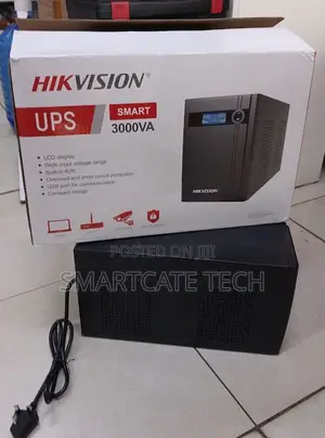 Hikvision 3000VA UPS - 1800W Hifadhi ya Nguvu