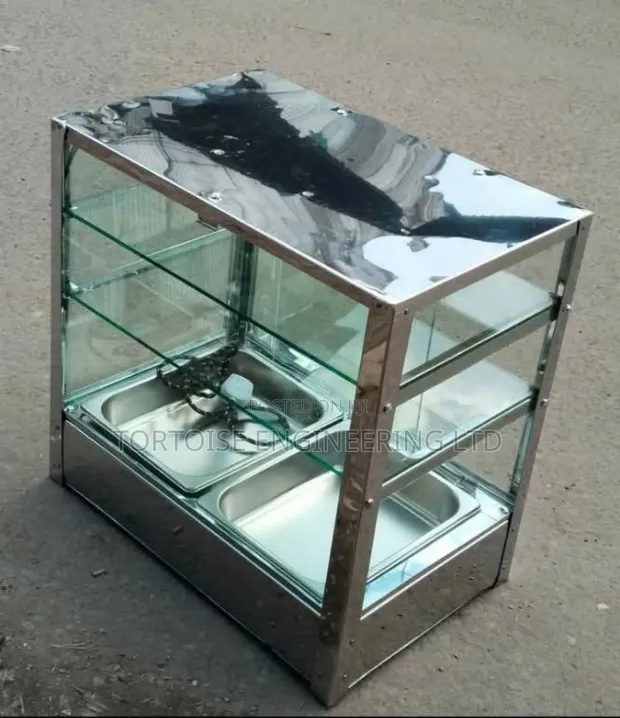 Stainless Steel Commercial Food Display & Warmer (600x300mm) - 1