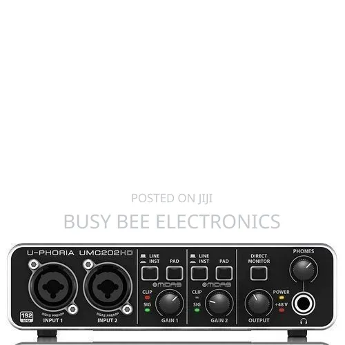 Behringer UMC202HD 2x2 USB Audio Interface - 1