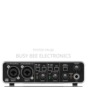 Behringer UMC202HD 2x2 USB Audio Interface