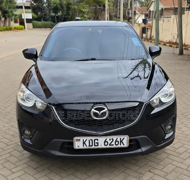 Mazda CX-5 2014 Nyeusi ya Matt - 1