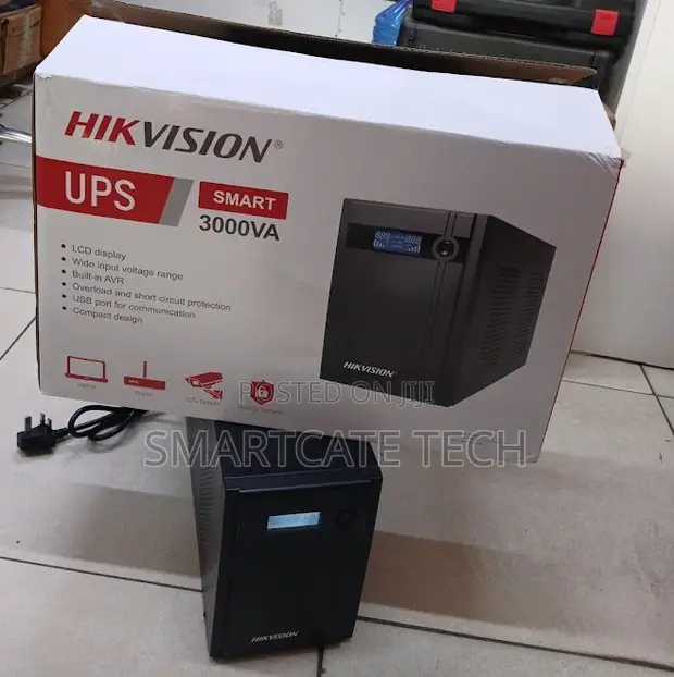 Hikvision 3000VA UPS - Kinga ya Nguvu - 1