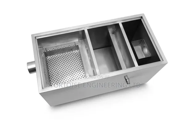 Stainless Steel Grease Trap - 1200 LPH - 1
