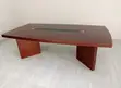 Meza ya Mikutano 3M Brown Mahogany - 2