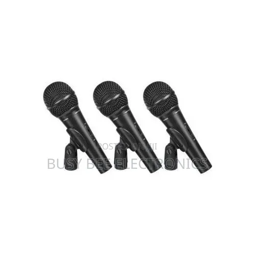 Behringer Ultravoice Dynamic Cardioid Vocal Microphones - 3 Pack - 1