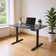 Kijiti Cheusi cha Umeme cha 120cm cha Kukaa na Kusimama - 4