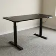 Kijiti Cheusi cha Umeme cha 120cm cha Kukaa na Kusimama - 5