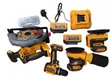 INGCO 20V 4-Piece Cordless Combo Kit - 5