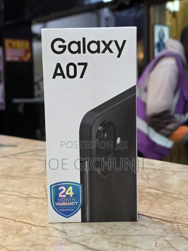 New Samsung Galaxy A07 4G 64GB Black - 1
