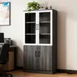 2-Door Wood File Cabinet - 2