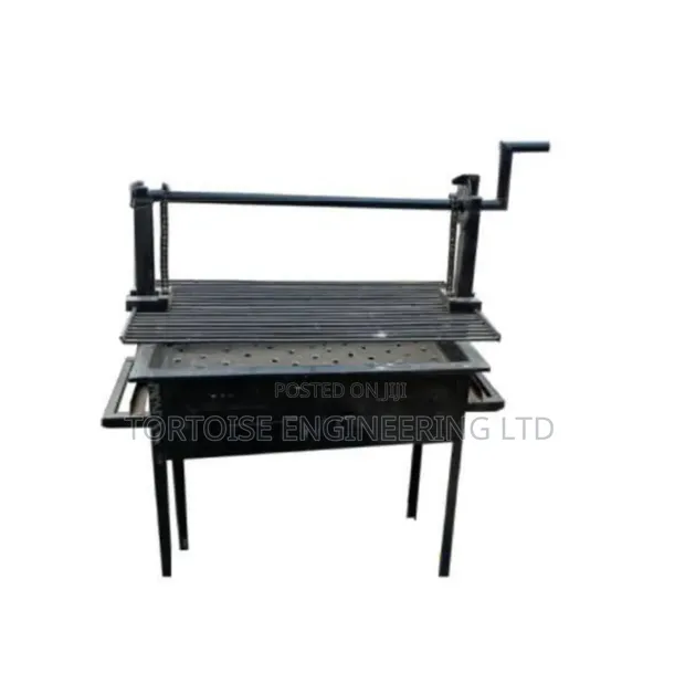Grill ya Choma ya Biashara ya Makaa - 57x35x85cm - 1