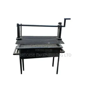 Grill ya Choma ya Biashara ya Makaa - 57x35x85cm