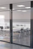 Privacy Window Film - Frosted, One Way Gradient (1.2m Wide) - 1