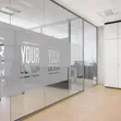 Privacy Window Film - Frosted, One Way Gradient (1.2m Wide) - 2