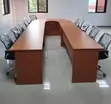 Custom 6M U-Shaped Boardroom Meeting Table - 1
