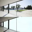 Frosted Window Film - Plain, Designed, One Way Gradient - 2