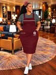 Classy & Comfy 2-Piece Dungaree Dress - 3