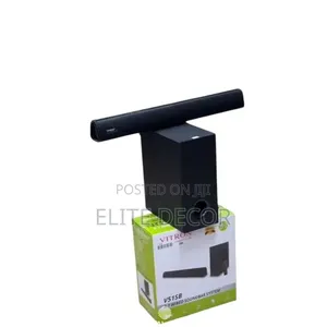 Vitron V51SB 2.1 Soundbar 6000W PMPO na Subwoofer ya Bluetooth