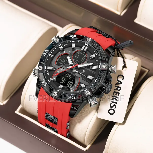 Carekiso Double Time Gents Watch C105 - 1