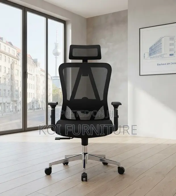 Viti vya Ofisi vya Ergonomic vya Mgongo Juu - 1