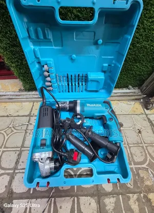 Makita Drill na Grinder Combo Kit