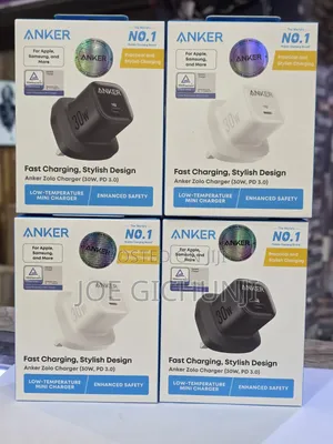 Anker Zolo 30W Fast Charger ya USB-C PD 3.0