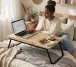 ZenTilt Folding Bed Workstation yenye Kompartment ya Cup - 3