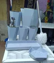Diamond Shaped 7pc Bathroom Set - 2