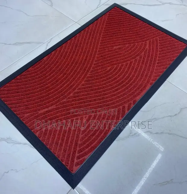 Heavy Duty Non-Slip Rubber Doormat - 46x76cm - 1