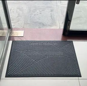 Heavy Duty Non-Slip Rubber Doormat - 46x76cm