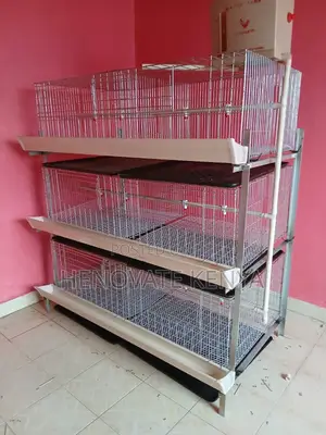 Kuku wa Broiler Battery Cage - Ndege 96