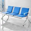 Heavy Duty Blue Waiting Bench - 3