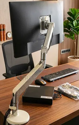 Dell 24" FHD Monitor na Mkono wa Ergonomic - KSh 11,999
