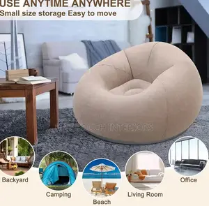 Kochi la Bean Bag Linaloweza Kuvimba - Jipya Kabisa