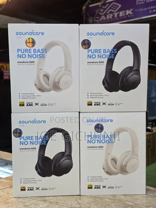 Anker Soundcore Q20i Hybrid ANC Wireless Headphones - 1