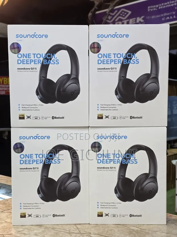 Anker Soundcore Q11i Wireless Over-Ear Headphones - 1