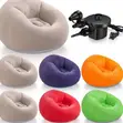 Inflatable Bean Bag Chair for Movies & Gaming - 1