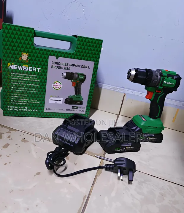 Newbeat Cordless Brushless Impact Drill - 1