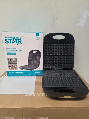 Winning Star Waffle Maker ya Vipande 4