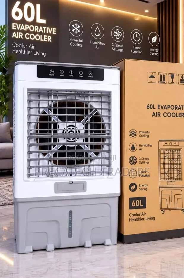 60L Evaporative Air Cooler - Ubaridi Wenye Nguvu - 1