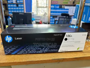 HP 106A Toner Asili ya Laser Nyeusi