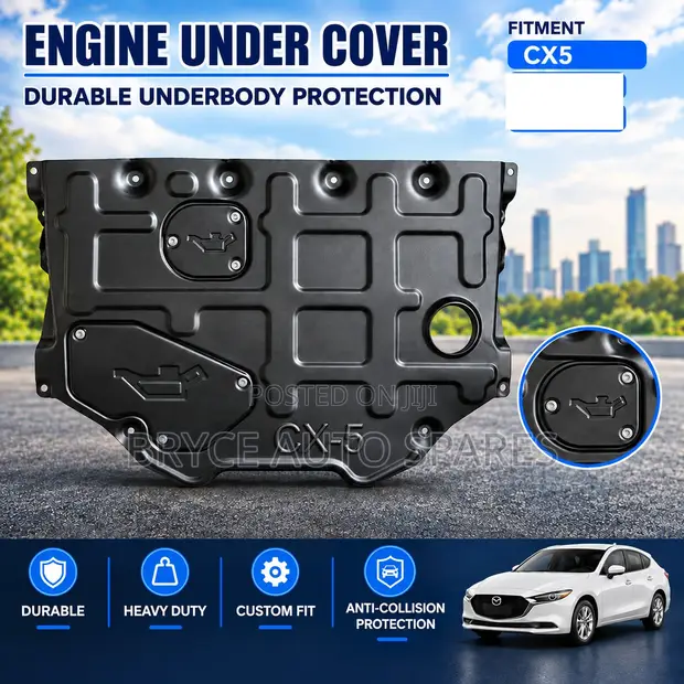Heavy-Duty Steel Sump Guard for Mazda CX-5 - 1