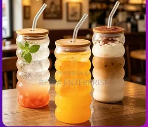Portable Smoothie Jar with Straw, 600ml