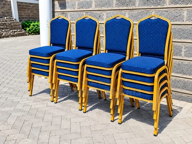 Boss Office Products Blue Meeting Chair - 1