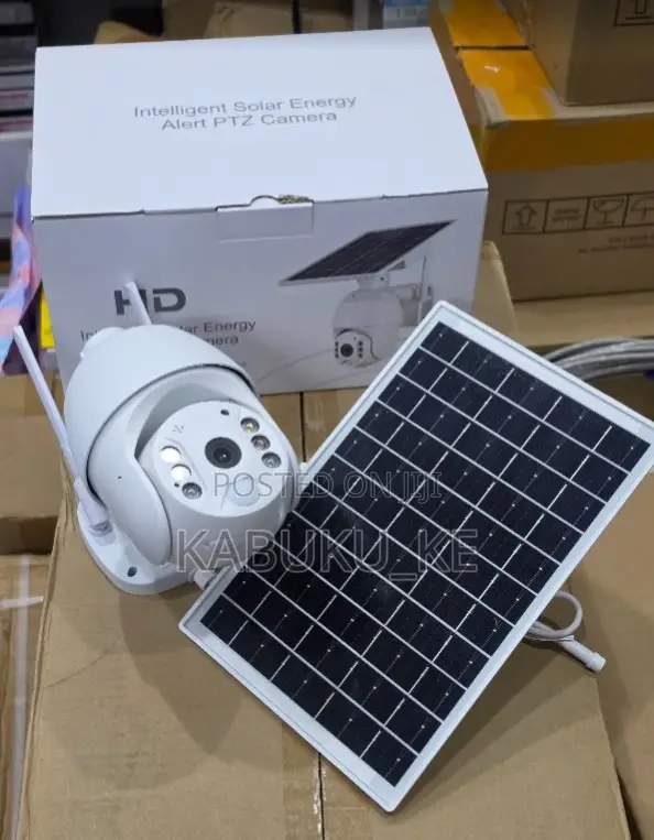 Ubox S10 Solar CCTV Camera 1080p HD WiFi/4G PTZ - 1