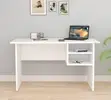 Office Desk / Study Desk with Open Drawers - White - 1