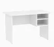 Office Desk / Study Desk with Open Drawers - White - 3