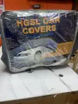 Universal Grey Car Cover - Demio, Vitz Quality - Fleece Lined - 2