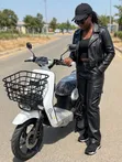 Pikipiki Mpya ya Umeme 2026 Nyeupe - 1