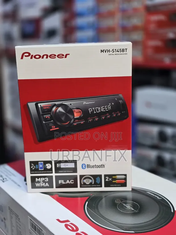 Pioneer Bluetooth Car Radio with FM, USB & Steering Controls - 1